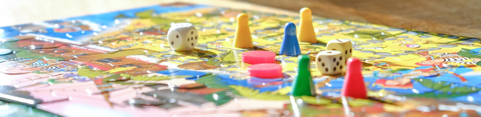 a shot of a board game