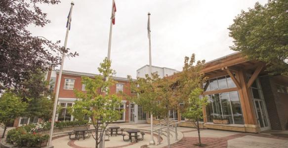 Municipal Centre flags